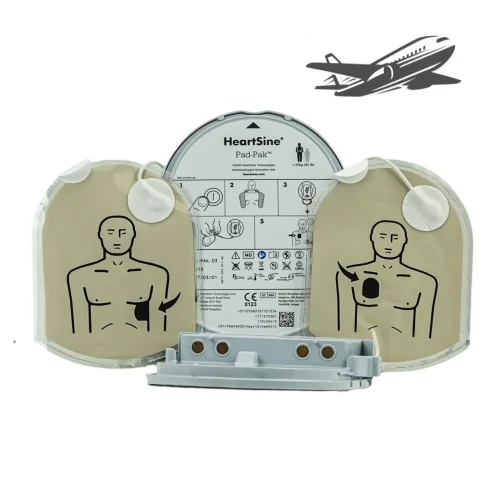 HeartSine 350P/360P/500P Battery & Adult Pads PAD-PAK-07 (AIRCRAFT CERTIFIED)